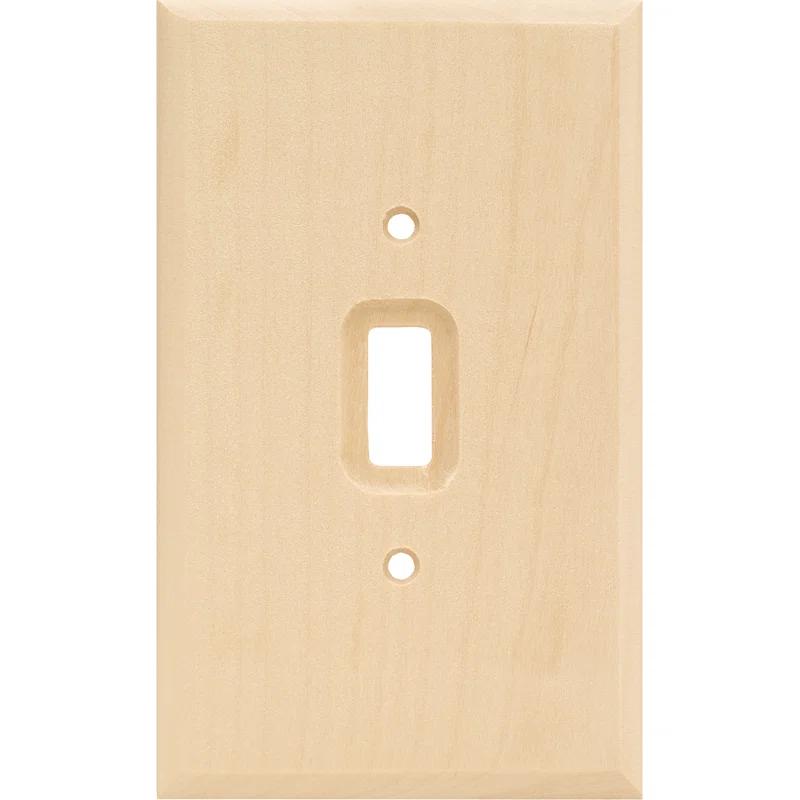 Franklin Brass 1-Gang Toggle Light Switch Wall Plate