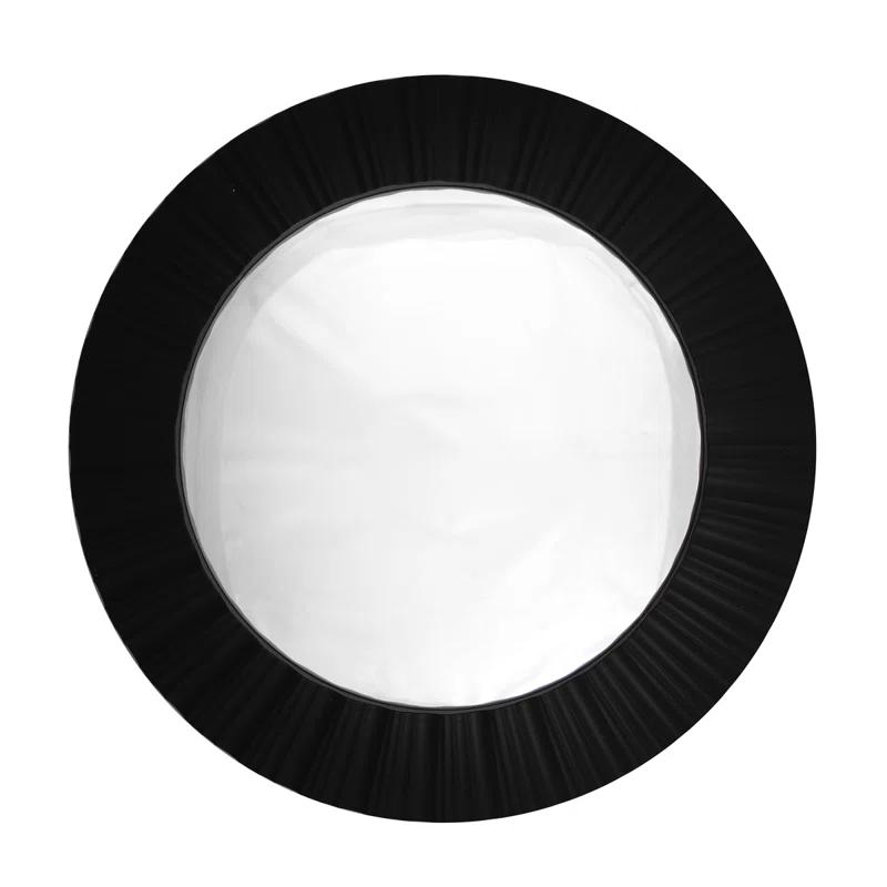 Northlight Seasonal Elegant 20" Contemporary Fluted Round Mirror Wall Decor