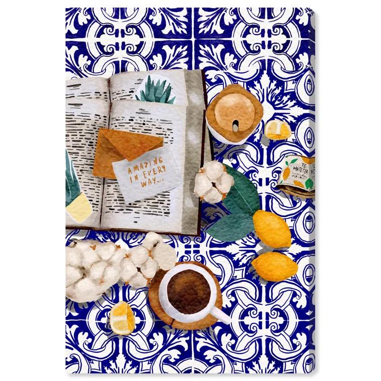 Art Remedy Amazingly Productive Canvas Modern Kitchen Print by Art Remedy