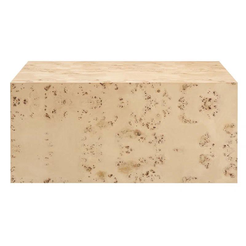 Modway Modway Cosmos 36" Square Burl Wood Coffee Table