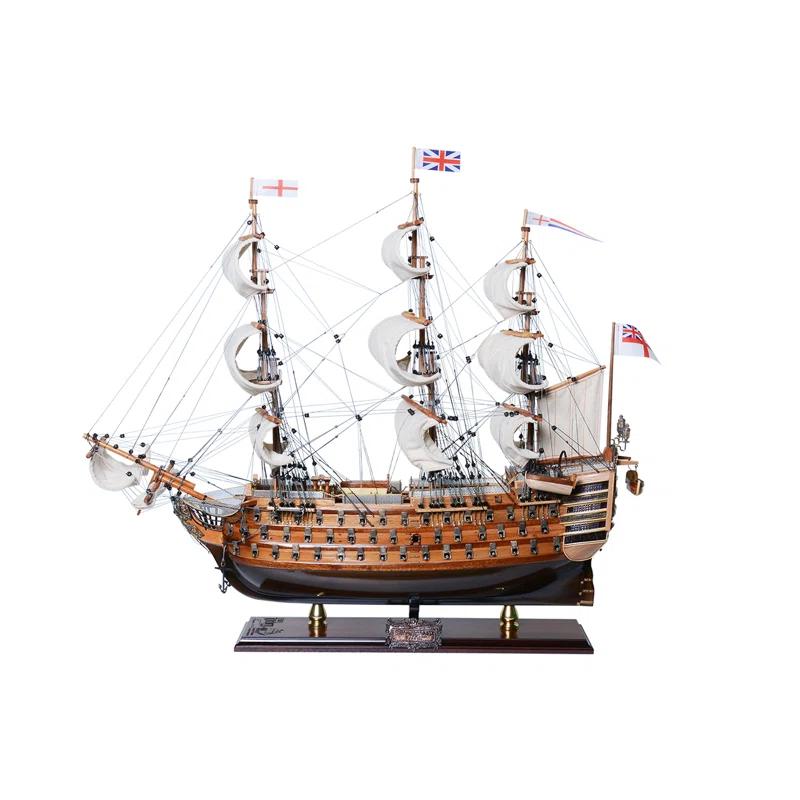 Old Modern Handicrafts HMS Victory Limited Edition Downwind Full Sails Only 100 Units Produced Admiral Line