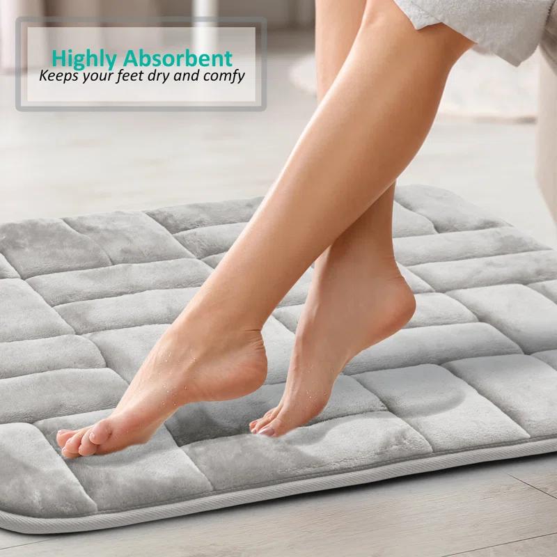 Clara Clark Memory Foam Bath Rug