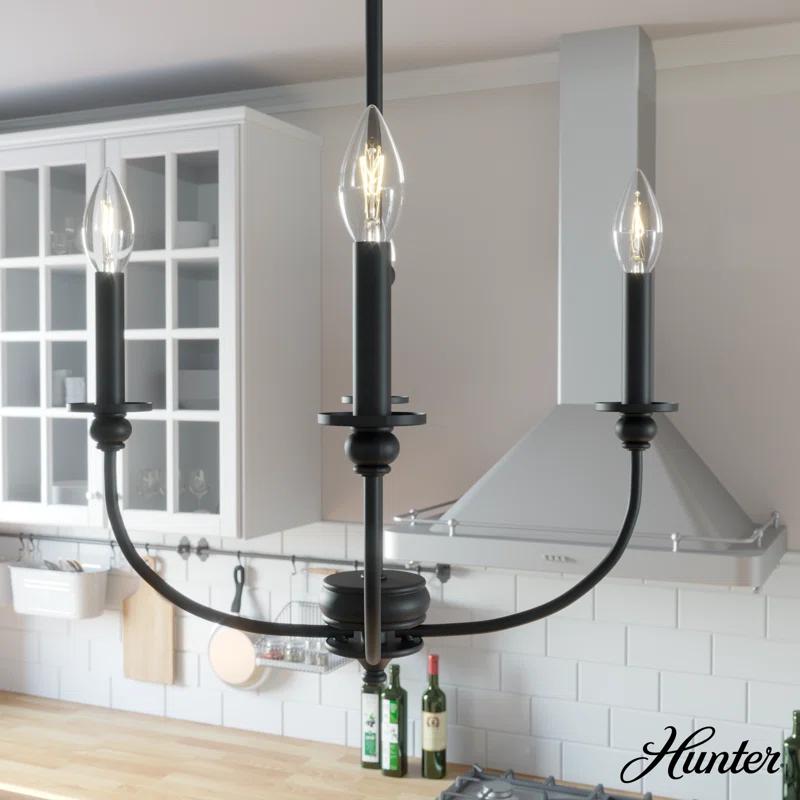 Hunter Southcrest 4 Light Chandelier Ceiling Light Fixture