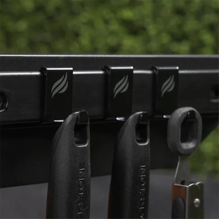 Blackstone Blackstone Side Shelf Rail Tool Hooks and Grease Gate for Griddles with Rail System