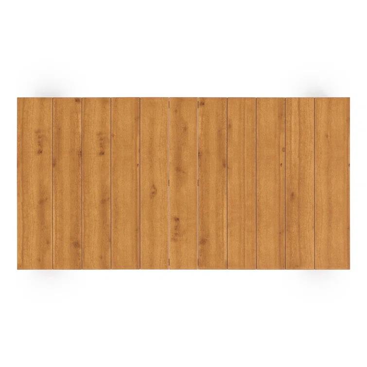 Modway Tahoe Outdoor Patio Acacia Wood Coffee Table In Natural