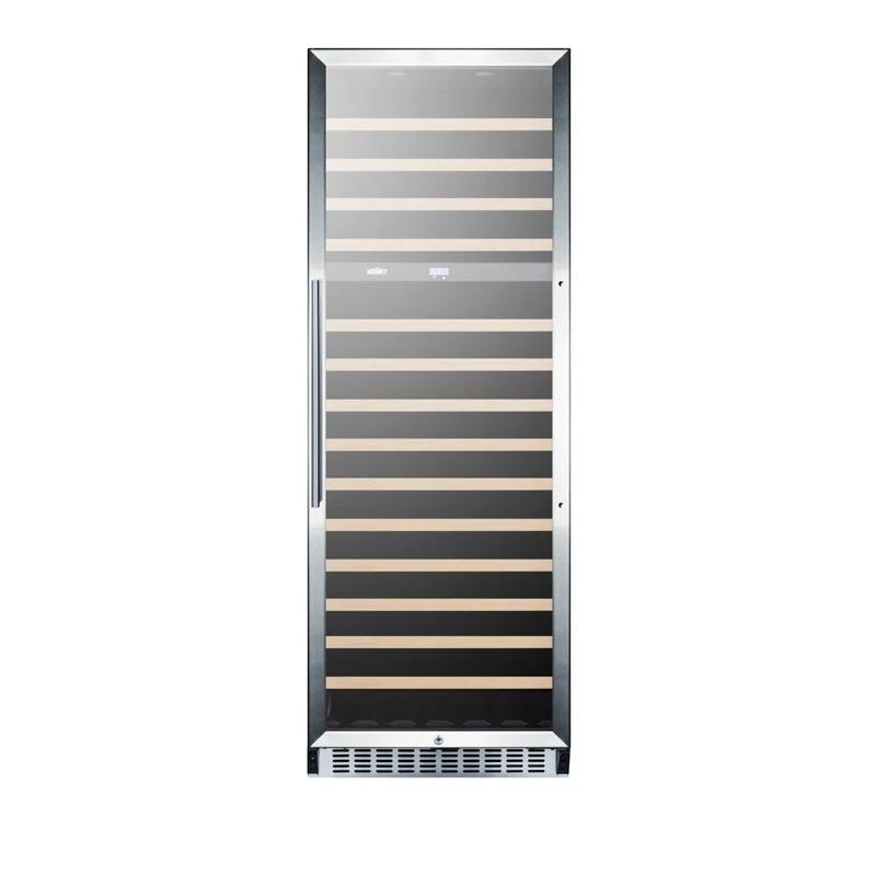 Summit Appliance Summit Appliance Single Zone 23.63'' 171 Bottle Wine Refrigerator with Reversible Door