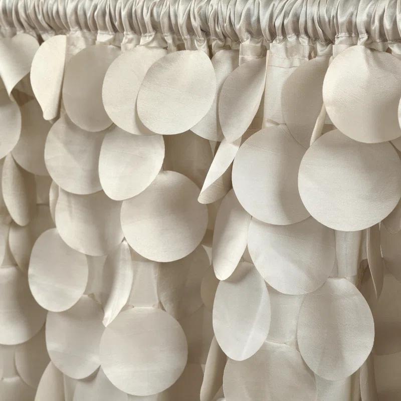 Lush Decor Gigi Scalloped Window Valance