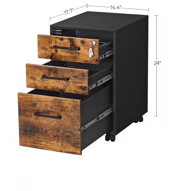 17 Stories File Cabinet, Office Filing Cabinet With Lock