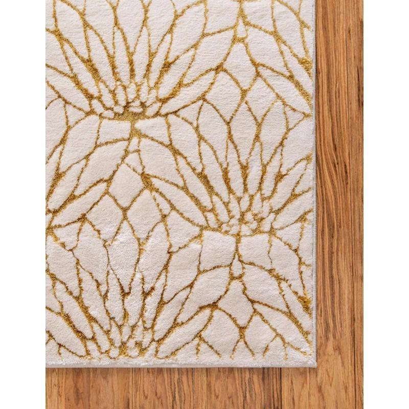 Glitzy Geometric Rug