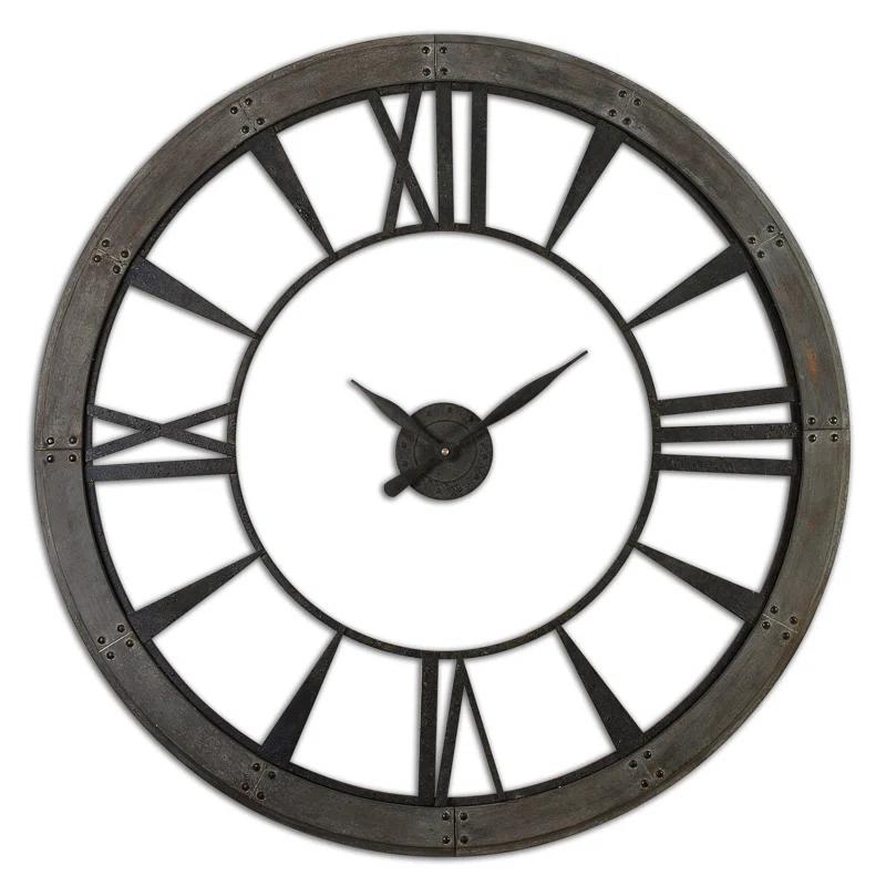 Uttermost Ronan Wood Wall Clock