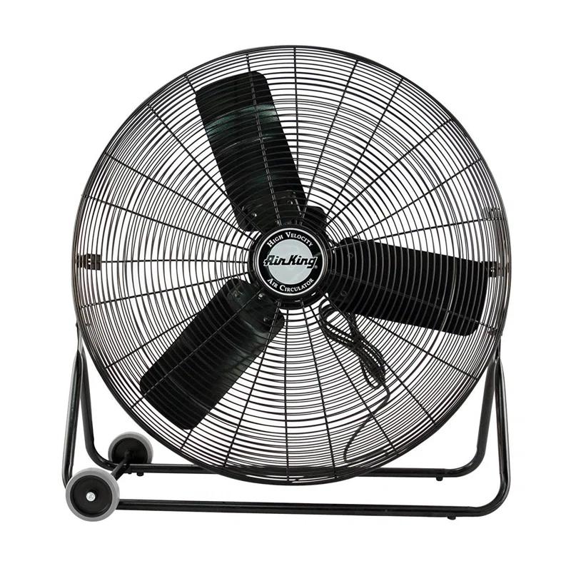 Air King Air King 3-Speed Indoor Industrial Open Motor Pivoting Floor Fan