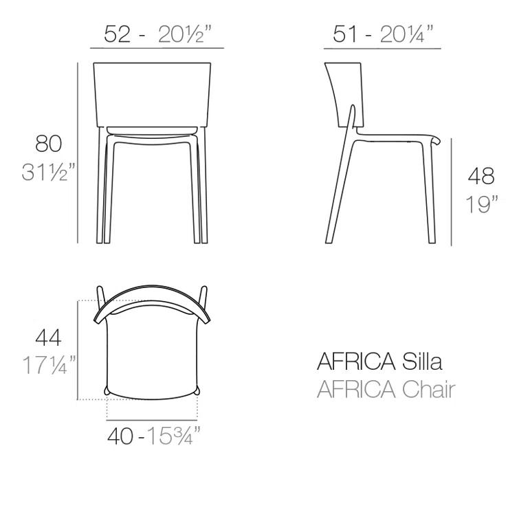 Africa Chair (Set of 4)