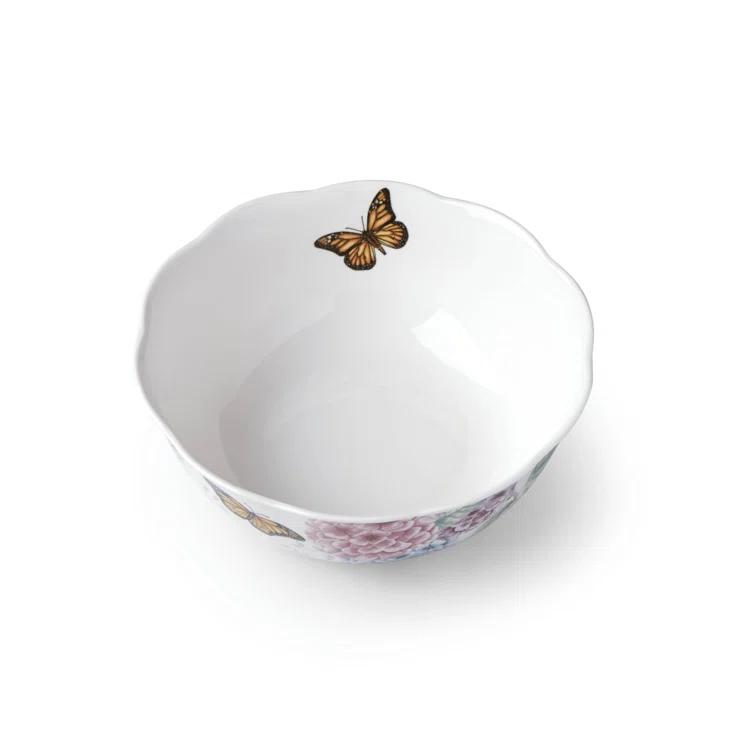 Lenox Lenox Butterfly Meadow Hydrangea Serving Bowl