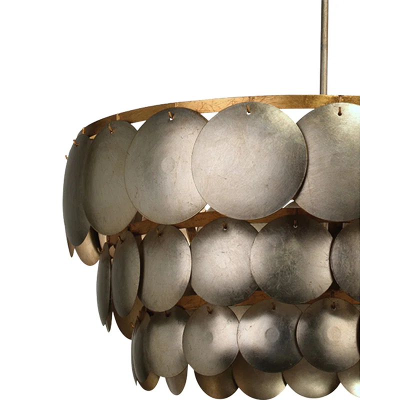Jamie Young Company Calypso 4 - Light Dimmable Tiered Chandelier