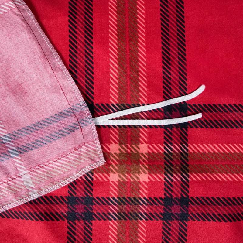SouthShore Fine Linens Vilano Plaid Oversized Microfiber Duvet Cover Set by Southshore Fine linens