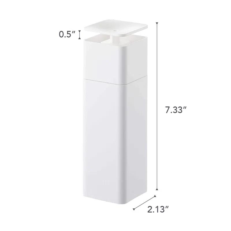 Yamazaki Home One Handed Dispenser, Plastic, 8.5 fluid oz.