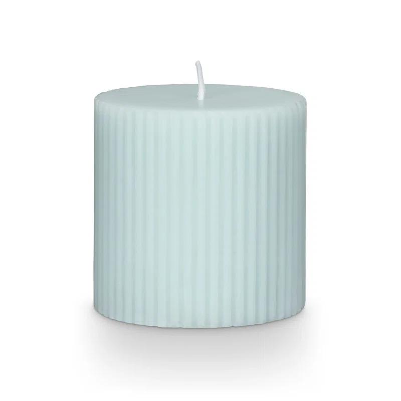ILLUME Beautifully Done Medium Fragranced Pillar Candle, Blackberry Absinthe