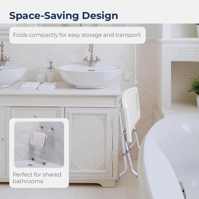 Rebrilliant Lisdale Shower Chair