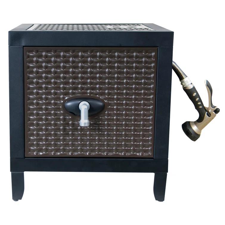 Ames Metal Hose Reel Cabinet with Auto-Track Rewind