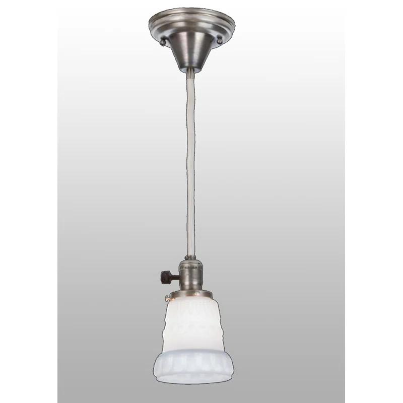 1 - Light Antique Nickel Unique/Statement Pendant