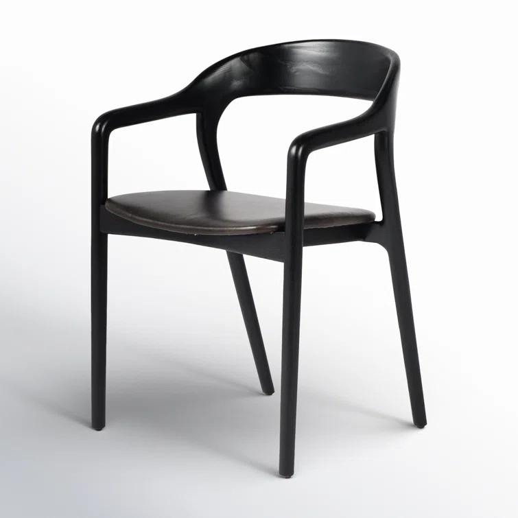 Kayla Leather Dining Armchair