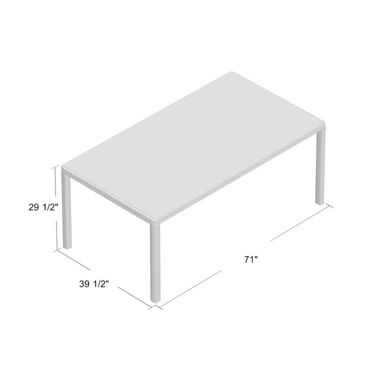 Modway Modway Sojourn 7 Piece Dining Set