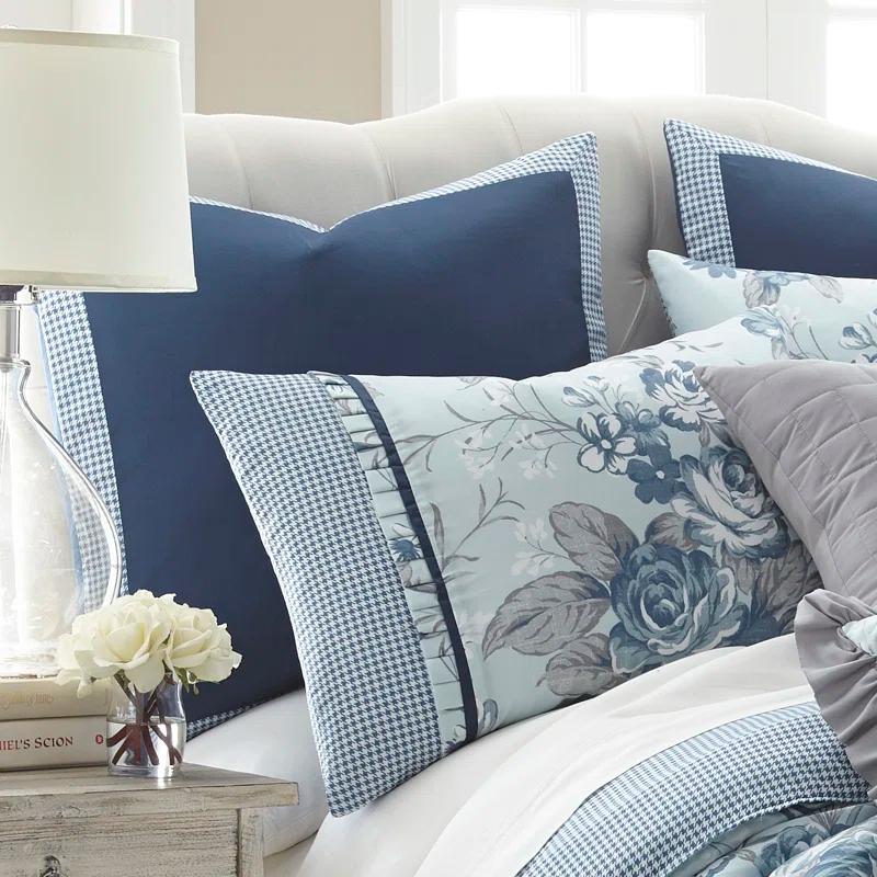 Amrapur Overseas Inc. Modern Threads Farmhouse 8-Piece Floral Comforter Set