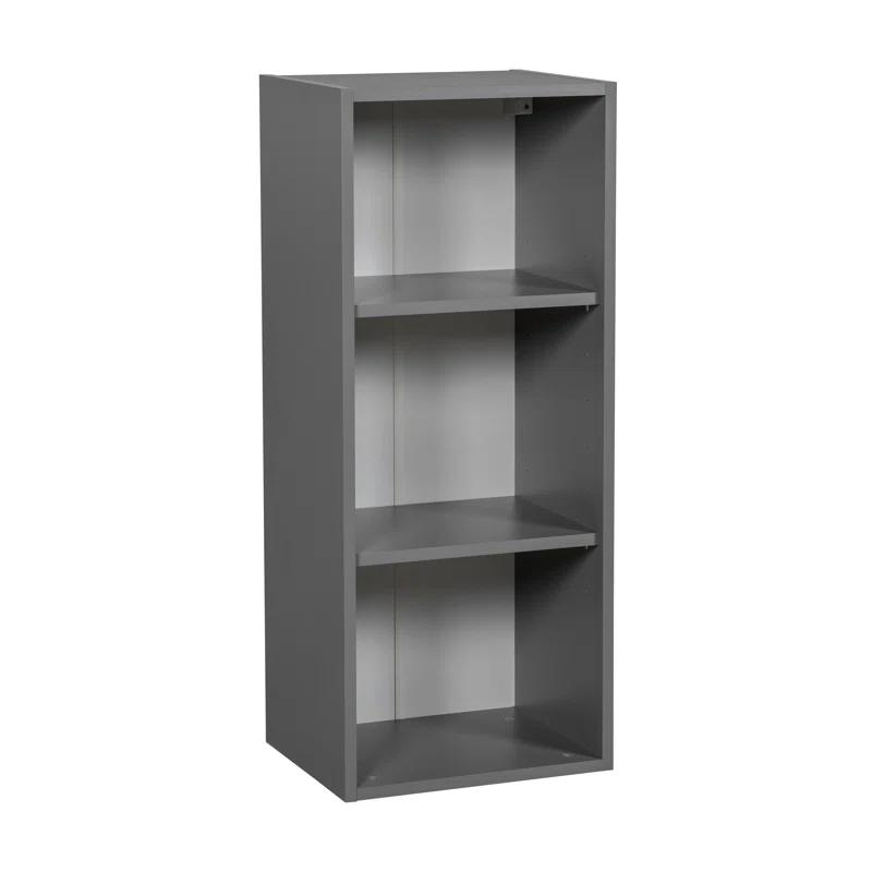 WALLKITCHENS Open Particleboard Standard Wall Cabinet Ready-to-Assemble