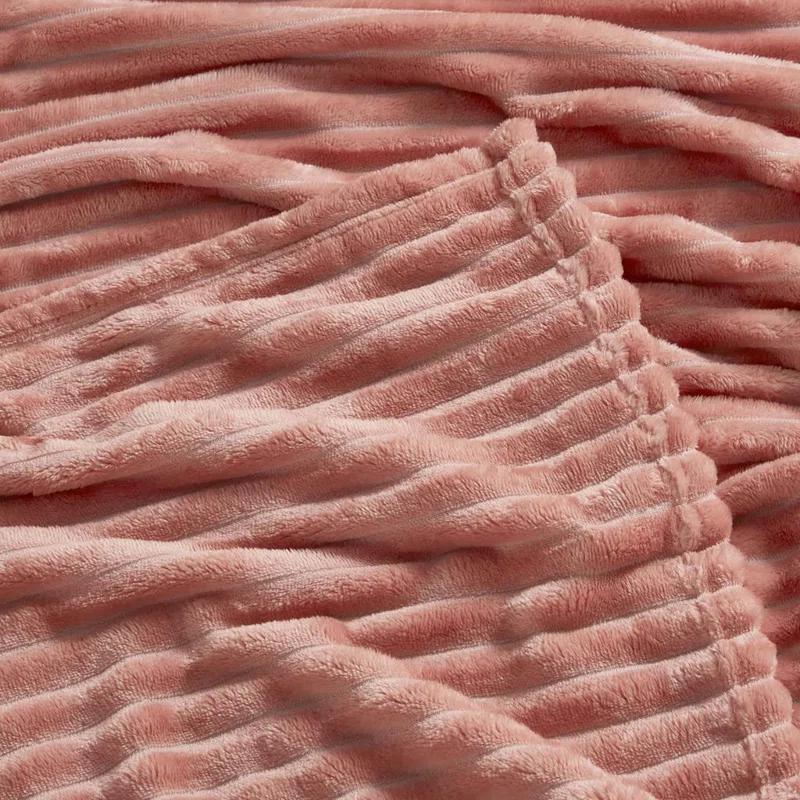 Nestl Nestl Cut Plush Cozy Throw Blanket - Fuzzy Warm Fleece Bed Blankets - Throws for Sofa, Bed, and Couch