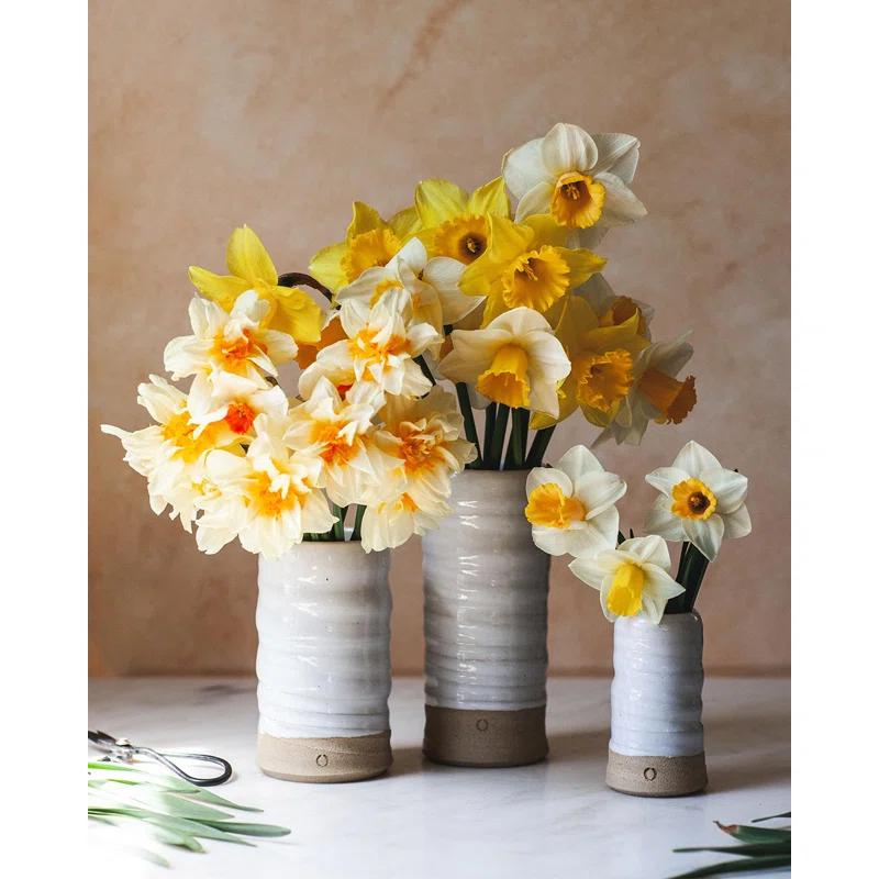 Farmhouse Pottery Trunk Stoneware Table Vase