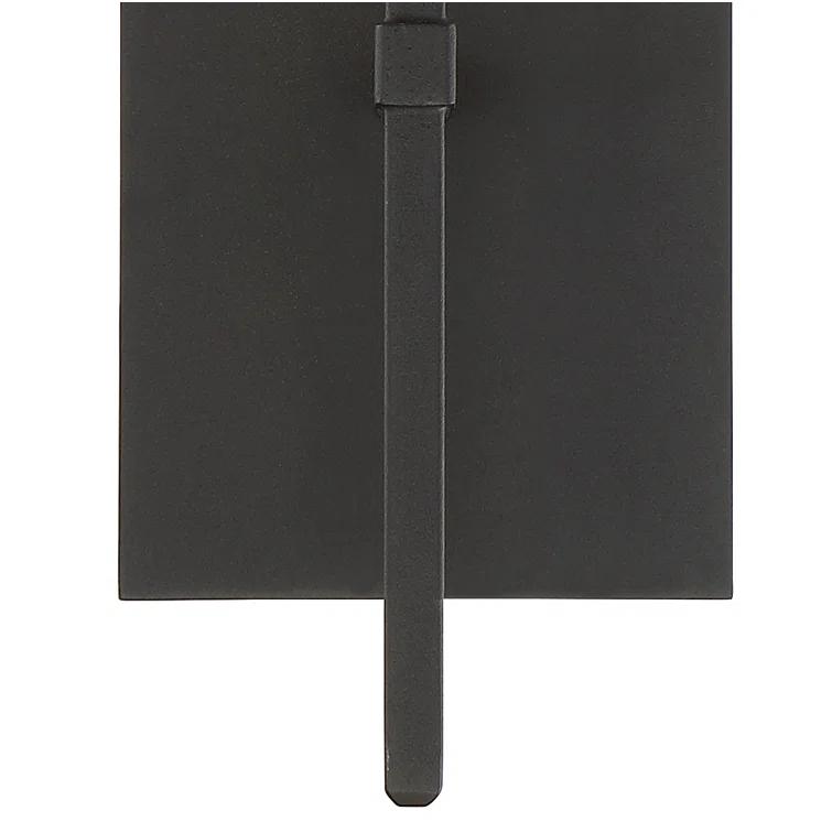 VER-241-BF-Crystorama Lighting-Veronica - One Light Wall Sconce-Black Forged Finish