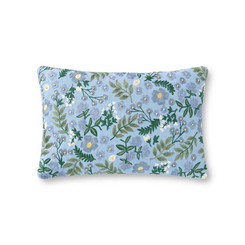 Rifle Paper Co. x Loloi Wildwood Garden 13" x 21" Pillow
