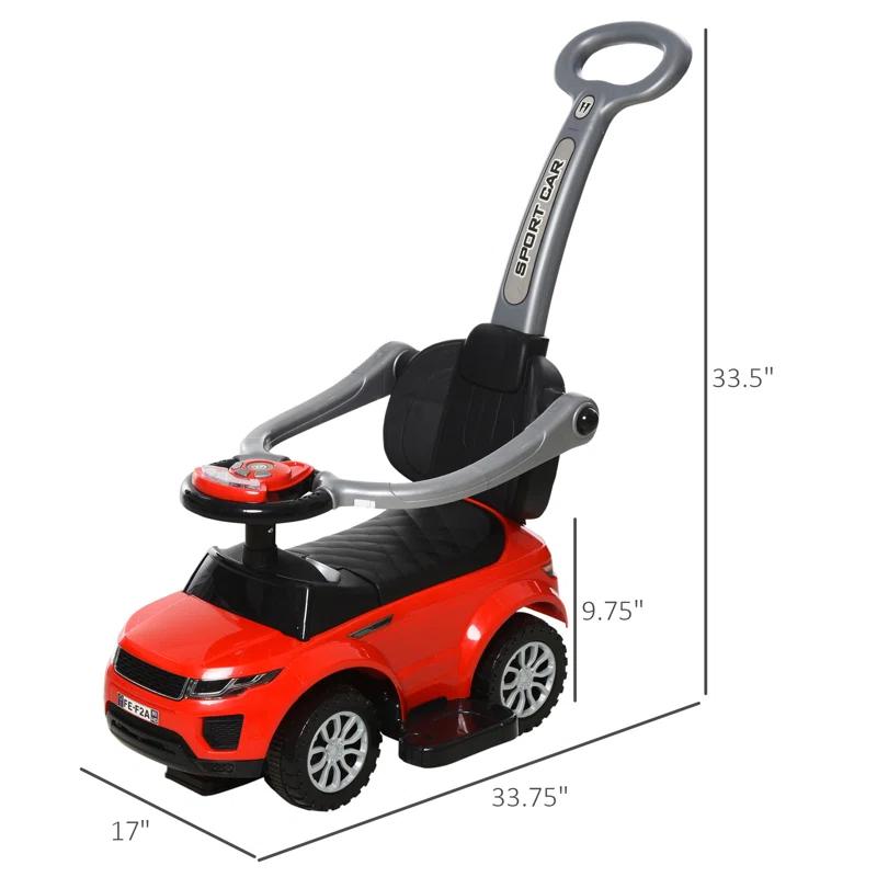 Aosom Aosom 1 Seater All-Terrain Vehicles Push/Pull Ride On
