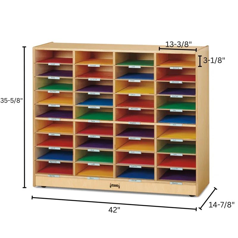 Jonti-Craft Mobile Mailbox Organizer