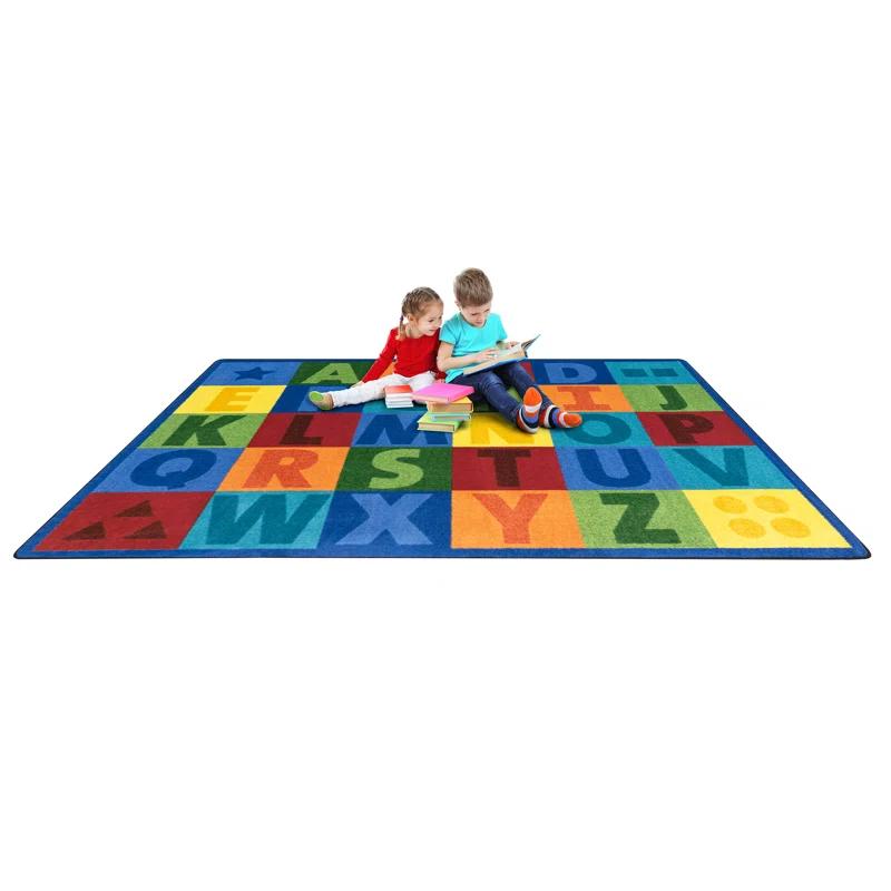 Joy Carpets Joy Carpets Colorful Learning Educational Area Rug