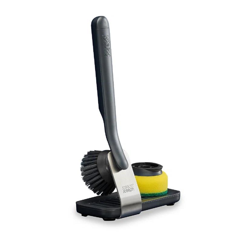 Joseph Joseph Joseph Joseph SinkTech Dish Brush & Sponge Set with Storage Stand