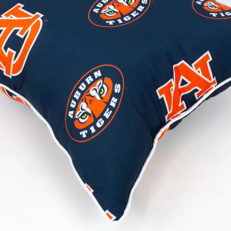 College Covers NCAA Cotton Reversible Throw Pillow (Set of 2)