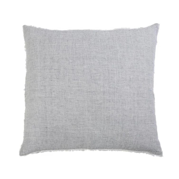 Logan Linen Sham by Pom Pom at Home - Navy / Standard