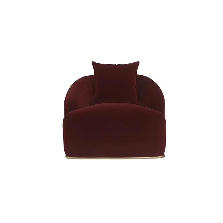Wade Logan® Aladdin Upholstered Armchair - Red