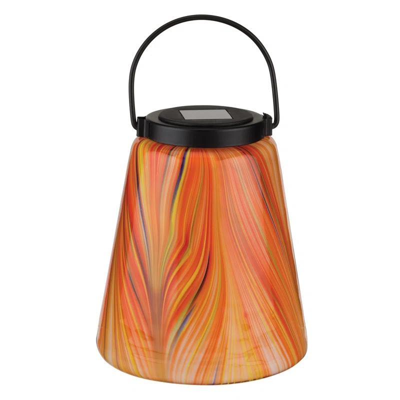 Regal Art & Gift 9'' Solar Powered Integrated LED Outdoor Lantern