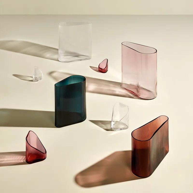 Mist Lead Free Crystal Vase