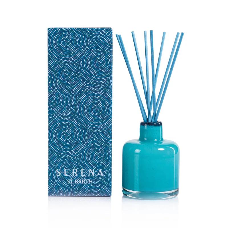 Zodax Serena St. Barth Reed Diffuser, Aqua Palm