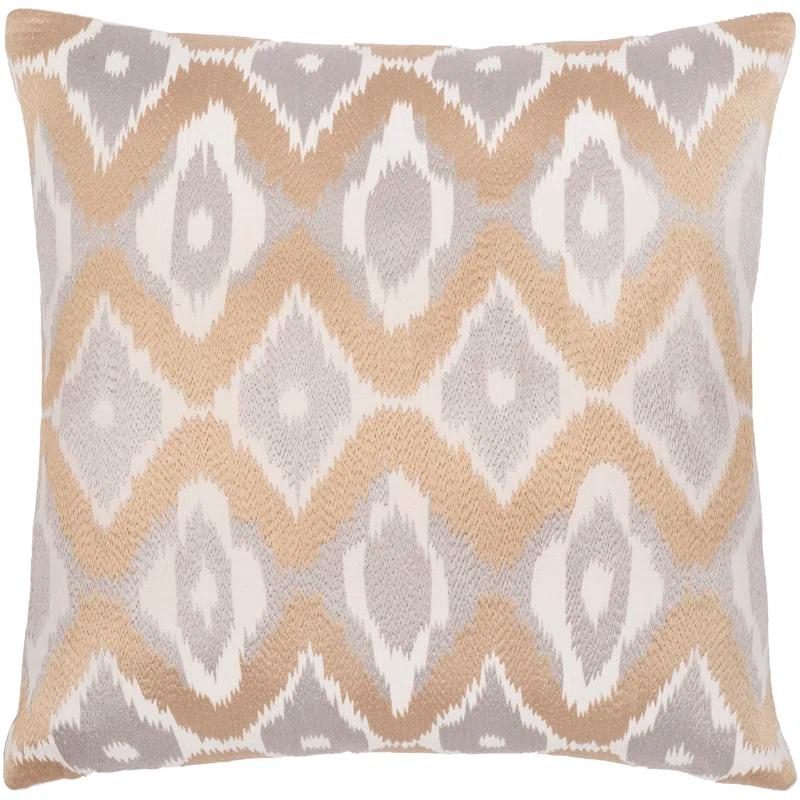 Livabliss Embroidered Cotton Pillow Cover