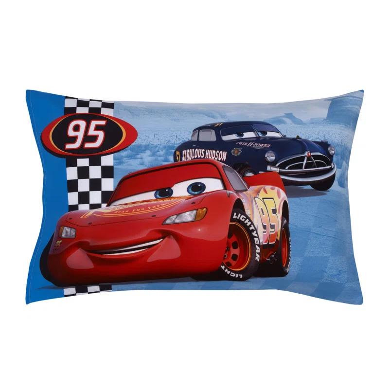 Disney Cars Radiator Springs Reversible Characters Toddler Bedding Set
