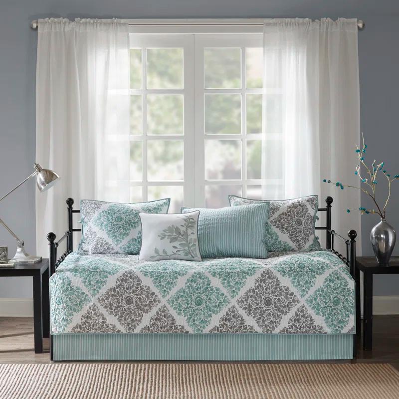 Madison Park Claire 6 Piece Reversible Daybed Cover Set & Reviews | Wayfair