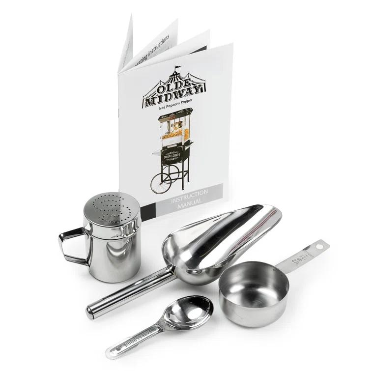Olde Midway Olde Midway 6 Oz. Popcorn Machine Stand / Cart