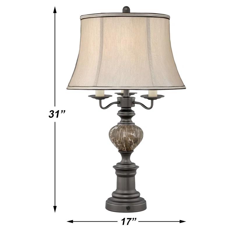 Medallion Lighting Metal Table Lamp (Set of 2)