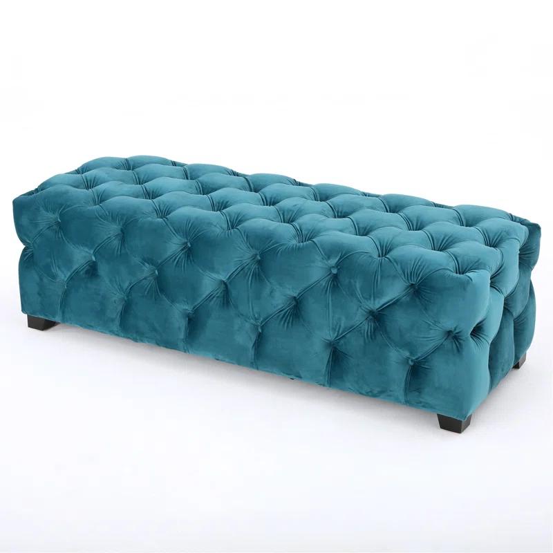 Everly Quinn Versatile Ottoman With Exquisite Design For Home Enhancement And Comfort