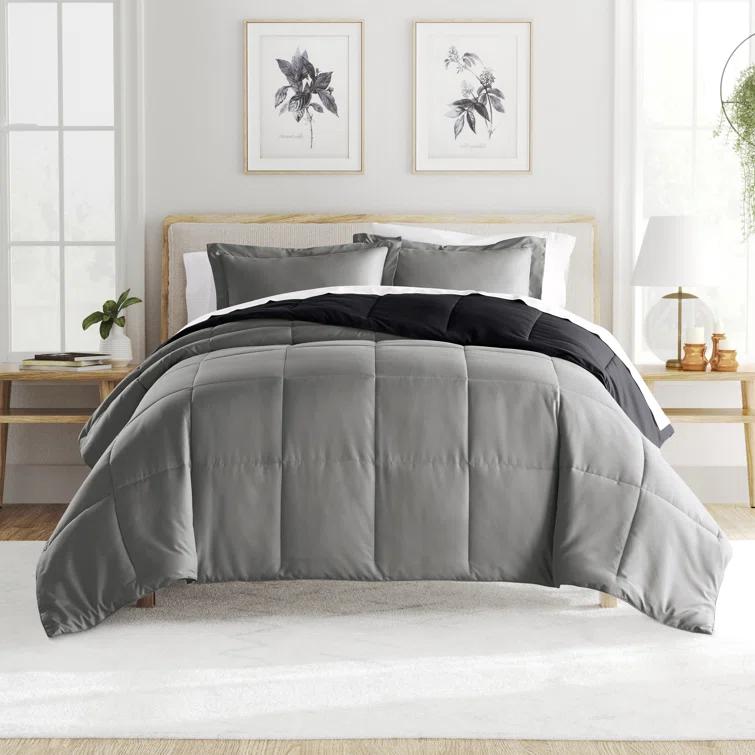 Becky Cameron Reversible Down-Alternative Comforter Bedding Set