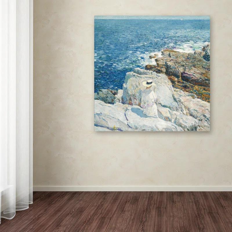 Trademark Fine Art " The South Ledges Appledore " by Childe Hassam